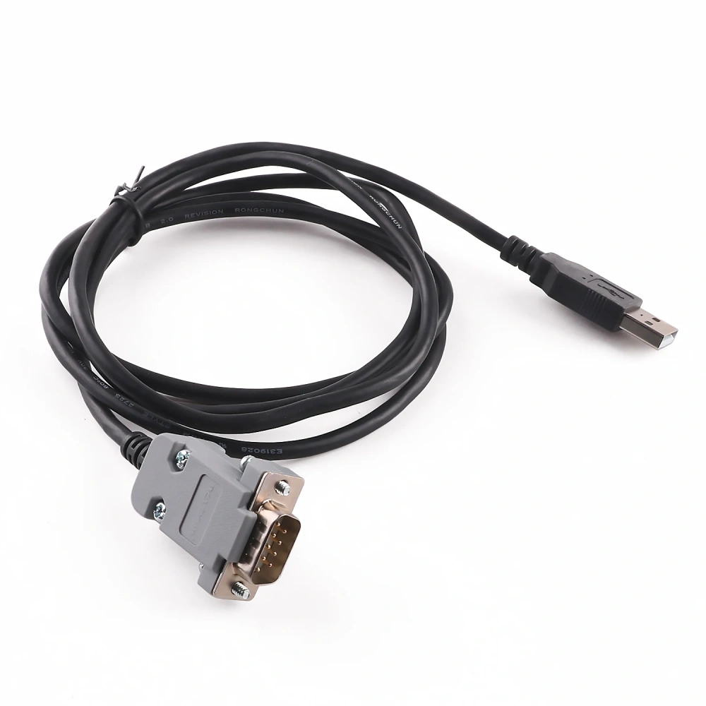 USB to RS232  Serial Cable Converter PDA  DB9 Male 9 Pin Cable Adapter CH340 Chip  for Win 11 10 7 8.1 XP Vista Mac OS Linux