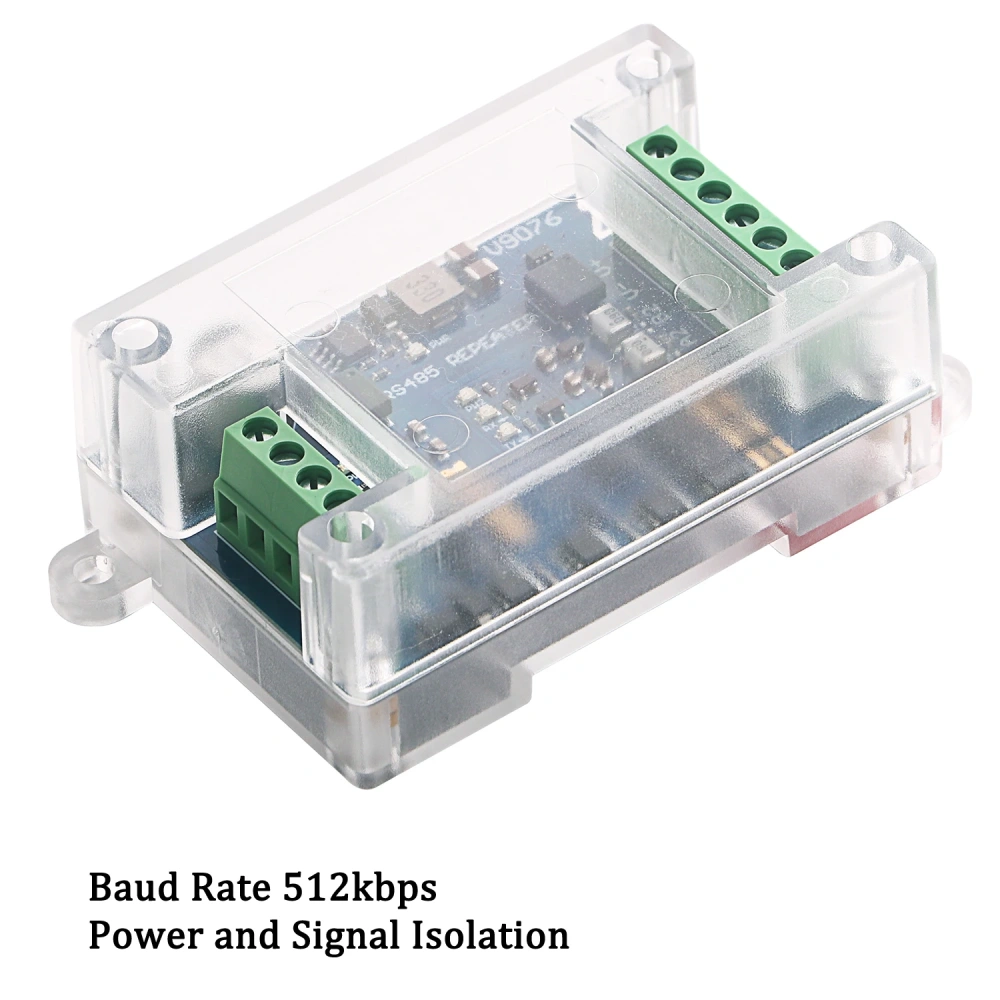 RS485 Repeater Sharer Distributor Hub RS485 Extension Amplifier Photoelectric Isolation anti-interference