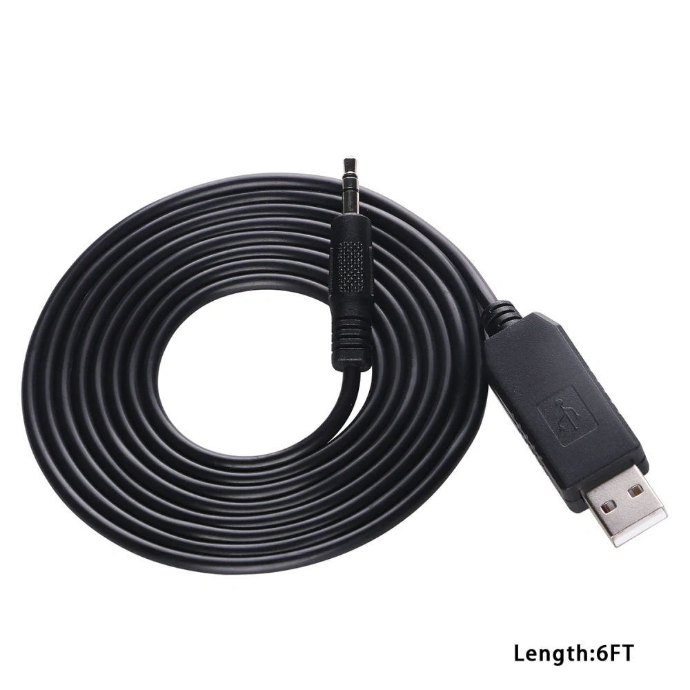 USB RS232 Serial to 3.5mm Stereo Plug Communication Cable for Fluke 700G Digital Pressure Guage