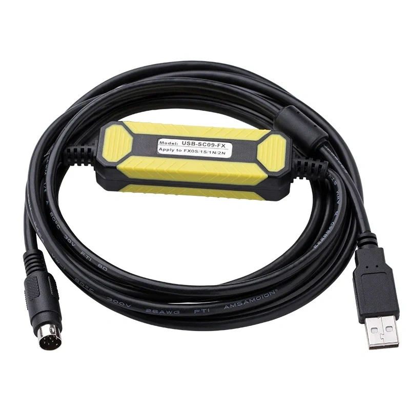 USB-SC09-FX For Mitsubishi FX PLC Programming Cable RS422