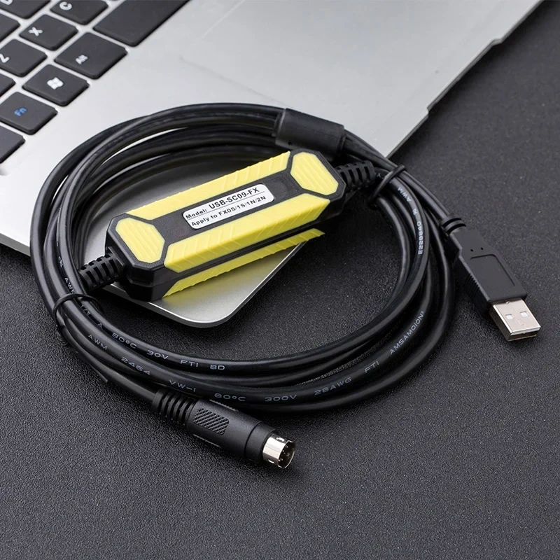 USB-SC09-FX For Mitsubishi FX PLC Programming Cable RS422