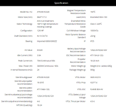 Support OEM/OEMT-MOTOR AT5330A KV220 25-30CC Brushless Bldc Dc Permanent Magnet Fixed Wing UAV Drone Motor,MY SHOP,T-MOTOR AT5330A KV220 25-30CC Brushless Bldc Dc Permanent Magnet Fixed Wing UAV Drone Motor
