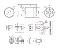 Support OEM/OEM2317 1400kv High Power Brushless Outrunner DC Motor Bldc AT2317 for RC Airplane Helicopter,MY SHOP,2317 1400kv High Power Brushless Outrunner DC Motor Bldc AT2317 for RC Airplane Helicopter