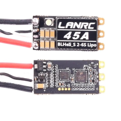 35A/45A LANRC BLHeli_S 2-6S Lipo ESC with built-in programmable RGB LED, D-Shot 150/300/600, ONESHOT125, suitable for remote-controlled FPV quadcopters,MY SHOP,35A/45A LANRC BLHeli_S 2-6S Lipo ESC内置可编程RGB发光二极管D-Shot 150/300/600 ONESHOT125，适用于遥控FPV四轴飞行器