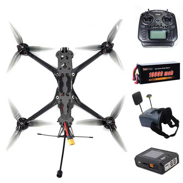 Support OEM/OEM 7-Inch Carbon Fiber FPV Racing Drone Frame with Camera Remote Control 5.8G 2.5W Transmission 3KG Payload Capacity 20KM 1080p FHD,MY SHOP,7-Inch Carbon Fiber FPV Racing Drone Frame with Camera Remote Control 5.8G 2.5W Transmission 3KG Payload Capacity 20KM 1080p FHD