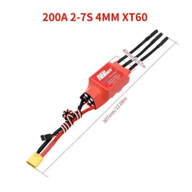 Suitable for FPV multi-rotor aircraft RedHobby 30A 40A 50A 80A 100A 120A 200A brushless ESC (Electronic Speed Controller) 5V/2A 5V/5A BEC,MY SHOP,适用于 FPV 多旋翼飞机 RedHobby 30A 40A 50A 80A 100A 120A 200A 无刷电调电子调速器 5V/2A 5V/5A BEC