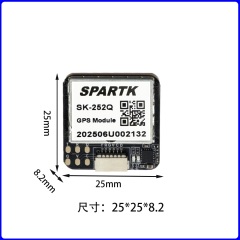 M10S 10050 chip GPS module, used for UAV flight control, fixed-wing FPV, 2M accuracy, 25x25x8.2mm size, compatible with,MY SHOP,M10S 10050 芯片 GPS 模块，用于无人机飞行控制、固定翼 FPV，2M 精度，25x25x8.2mm 尺寸，兼容
