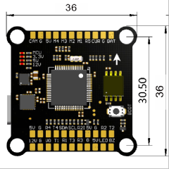 F405 + 100A 6S ESC combination ESC + FC stack FPV 13 15-inch drone 5kg payload,MY SHOP,F405 + 100A 6S ESC组合ESC + FC堆栈FPV 13 15英寸无人机5公斤有效载荷