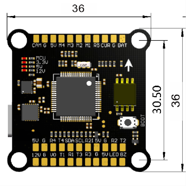 F405 + 100A 6S ESC combination ESC + FC stack FPV 13 15-inch drone 5kg payload,MY SHOP,F405 + 100A 6S ESC组合ESC + FC堆栈FPV 13 15英寸无人机5公斤有效载荷