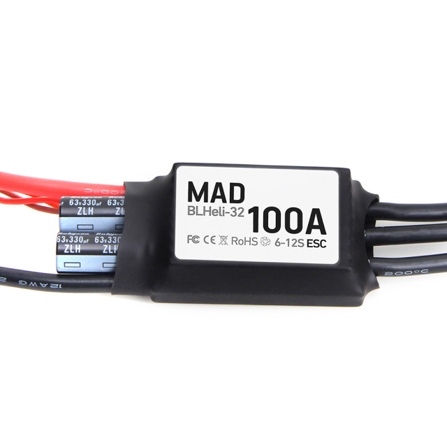 MAD BL-32 100A 6-12S Without BEC Single ESC Lightweight Electronic Speed Control FPV Drone Remote Control Drone Motor FPV Drone Brushless Esc,MY SHOP,MAD BL-32 100A 6-12S无BEC单ESC轻型电子速度控制FPV无人机遥控无人机电机FPV无人机无刷Esc