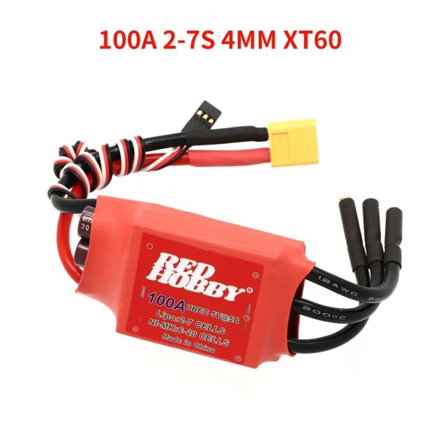 Suitable for FPV multi-rotor aircraft RedHobby 30A 40A 50A 80A 100A 120A 200A brushless ESC (Electronic Speed Controller) 5V/2A 5V/5A BEC,MY SHOP,适用于 FPV 多旋翼飞机 RedHobby 30A 40A 50A 80A 100A 120A 200A 无刷电调电子调速器 5V/2A 5V/5A BEC
