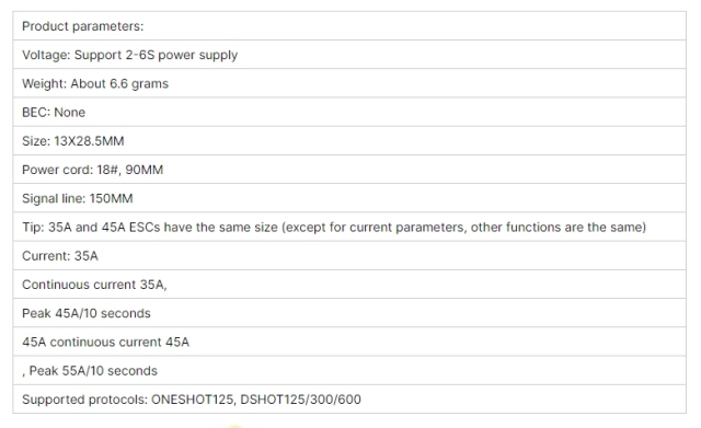 35A/45A LANRC BLHeli_S 2-6S Lipo ESC with built-in programmable RGB LED, D-Shot 150/300/600, ONESHOT125, suitable for remote-controlled FPV quadcopters,MY SHOP,35A/45A LANRC BLHeli_S 2-6S Lipo ESC内置可编程RGB发光二极管D-Shot 150/300/600 ONESHOT125，适用于遥控FPV四轴飞行器