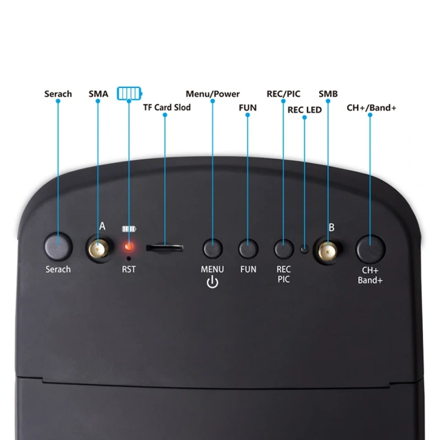 9IMOD 5.8G 40通道 FPV LS-800D 眼镜，5英寸高清液晶屏，16:9显示比例，带DVR、双天线接收器，适用于遥控FPV飞行器
