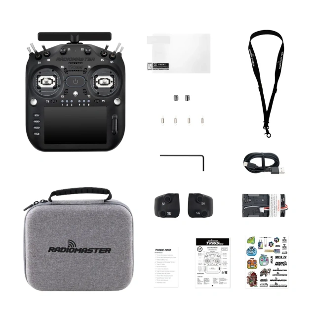 Radiomaster TX16S MK3 Remote Controller ELRS Open Source System V6 Hall Effect Joystick Drone Remote Controller,MY SHOP,Radiomaster TX16S MK3 遥控器 ELRS 开源系统 V6 霍尔操纵杆无人机遥控器