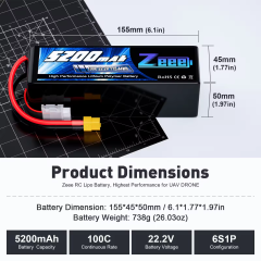 Supports OEM/ODM customization 6S FPV Battery 5200/6000/6500/7000/7500/8000/9000/9500/10000mah 6S Lipo FPV Battery Drone Battery,MY SHOP,Zeee 6S FPV Battery 5200/6000/6500/7000/7500/8000/9000/9500/10000mah 6S Lipo FPV Battery Drone Battery
