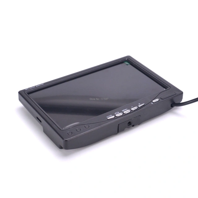 New 7-inch FPV color 1024x600 FPV monitor video screen, suitable for FPV remote-controlled multi-rotor aircraft frames and wireless composite video cameras,MY SHOP,新款7英寸FPV彩色1024x600 FPV显示器视频屏幕，适用于FPV遥控多旋翼飞行器机架无线复合视频摄像头