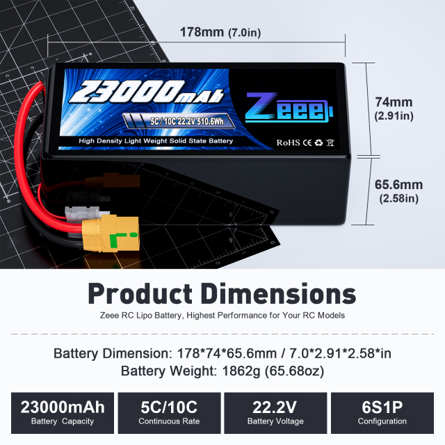 Supports OEM/ODM customization  6s/12s Fpv Lipo Battery 12000/16000/23000/26000/29000/32500/35000mAh Semi Solid State 22.2v Lipo Battery for Fpv Drone,MY SHOP,ZEEE 6s/12s Fpv Lipo Battery 12000/16000/23000/26000/29000/32500/35000mAh Semi Solid State 22.2v Lipo Battery for Fpv Drone