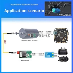 Support OEM/ODM customization LHGD DC5.5-26V TTL Optical Transceiver Module ABS Material FPV Compatible Sky Ground End UAV Terminal Fiber End Private Mold,MY SHOP,LHGD DC5.5-26V TTL Optical Transceiver Module ABS Material FPV Compatible Sky Ground End UAV Terminal Fiber End Private Mold