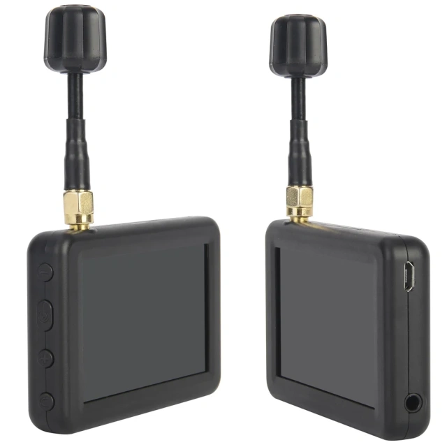 Mini 5.8G 40-channel 3-inch LCD screen 480x320 automatic search FPV monitor with built-in battery, suitable for remote-controlled multi-rotor aircraft FPV drone accessories,MY SHOP,微型 5.8G 40通道 3英寸液晶屏 480x320 自动搜索 FPV 显示器 内置电池 适用于遥控多旋翼飞行器 FPV 无人机配件