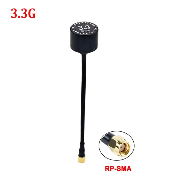 Support OEM/ODM customization 3.3G Lollipop Antenna 160mm RHCP 4.5dBi High Gain SMA/RP-SMA Transmitter Antenna for RC FPV Drone Model Accessories,MY SHOP,3.3G 棒棒糖天线 160mm RHCP 4.5dBi 高增益 SMA/RP-SMA 发射器天线，适用于 RC FPV 无人机模型配件