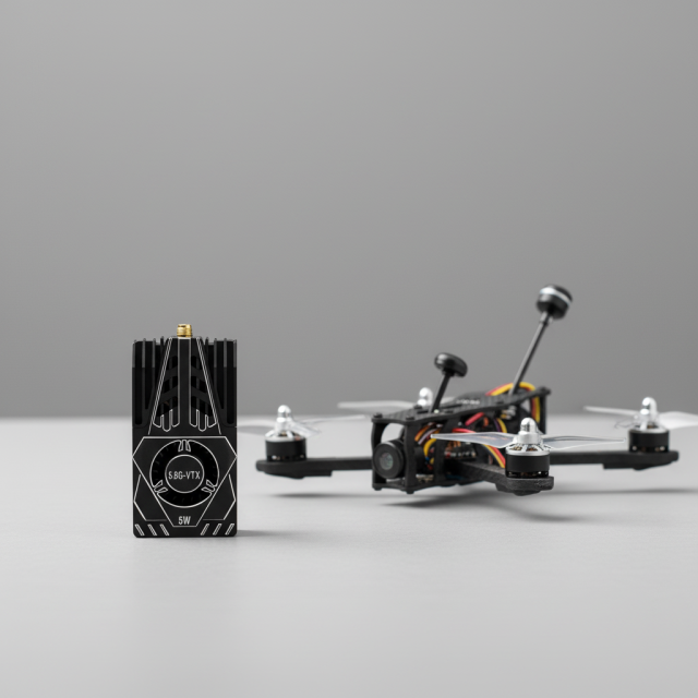 Supports OEM/ODM customization 5.8G 5W 56CH VTX Transmitter - 20km Range, MMCX, for Long-Range FPV Drones,MY SHOP,5.8G 5W 56CH VTX Transmitter - 20km Range, MMCX, for Long-Range FPV Drones