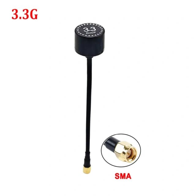 Support OEM/ODM customization 3.3G Lollipop Antenna 160mm RHCP 4.5dBi High Gain SMA/RP-SMA Transmitter Antenna for RC FPV Drone Model Accessories,MY SHOP,3.3G 棒棒糖天线 160mm RHCP 4.5dBi 高增益 SMA/RP-SMA 发射器天线，适用于 RC FPV 无人机模型配件