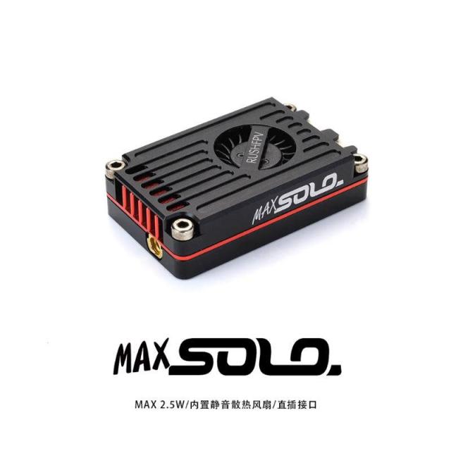 Supports OEM/ODM customization Rush Tank Max Solo 5.8ghz 2.5w High Power 48ch Vtx Video Transmitter With Cnc Shell for Rc Fpv Long Range Fixed-wing,MY SHOP,Rush Tank Max Solo 5.8ghz 2.5w High Power 48ch Vtx Video Transmitter With Cnc Shell for Rc Fpv Long Range Fixed-wing