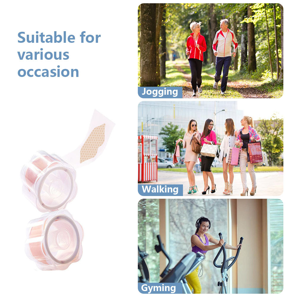 Blister Prevention Tape, Waterproof Running Feet Heel Blister Prevention Tape, Blister Bandages for Skin