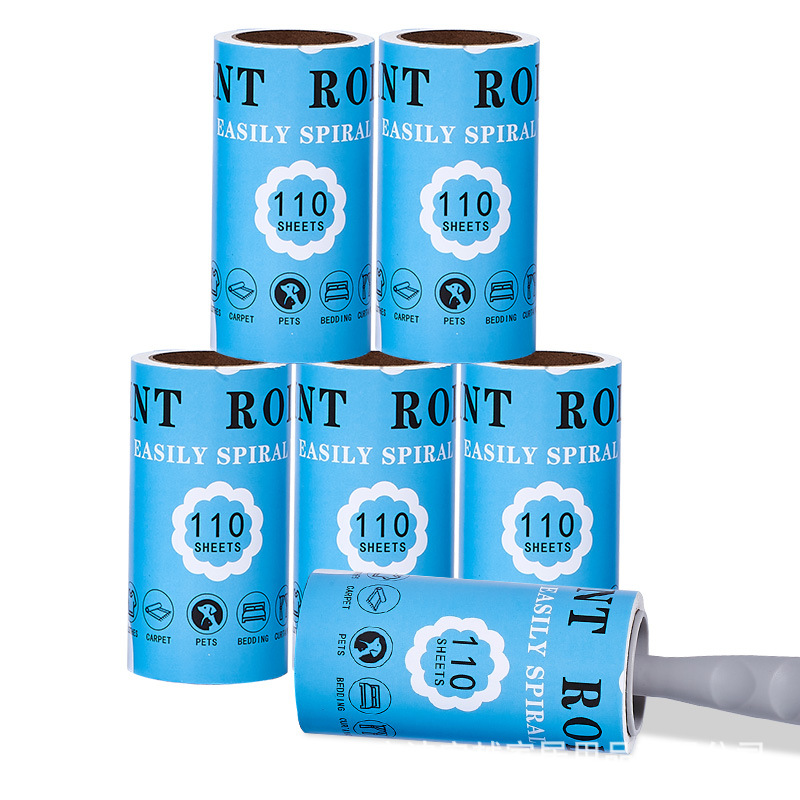 660 Sheets Lint Rollers for Pet Hair Extra Sticky, Easy Spiral Tear Lint Roller for Clothes Carpet, Lint Remover with Ergonomic Handle