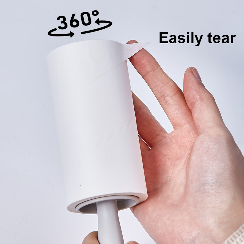 660 Sheets Lint Rollers for Pet Hair Extra Sticky, Easy Spiral Tear Lint Roller for Clothes Carpet, Lint Remover with Ergonomic Handle