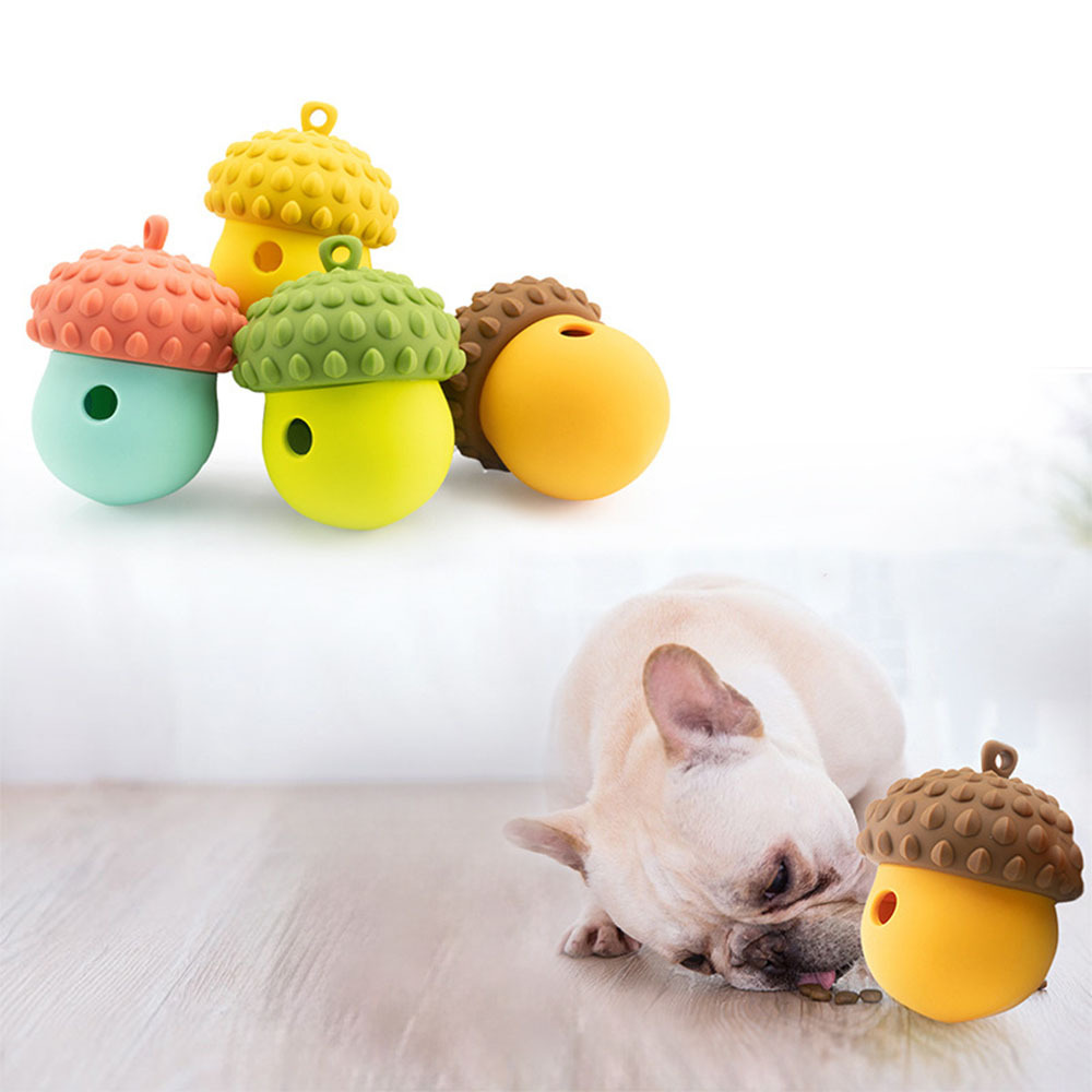 Food Silicone Dog Dispenser, Dog Slow Feeder, Anti-choking Food Feeder for Cats and Dogs