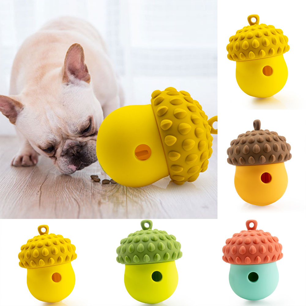 Food Silicone Dog Dispenser, Dog Slow Feeder, Anti-choking Food Feeder for Cats and Dogs
