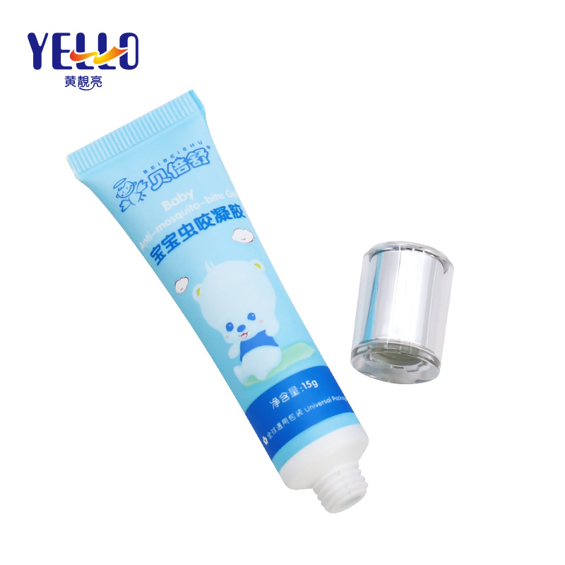 0.5oz 15ml Offset Printing Baby Care Lotion Tubes , Small Plastic Cream Tube Packaging