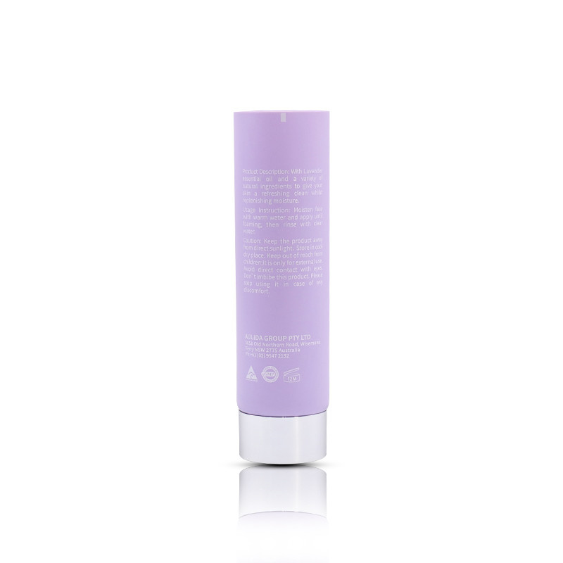 100g Squeezable Matte Plastic Tube With Screw Cap