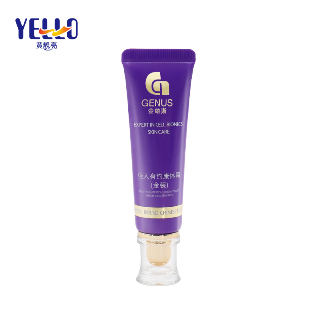 20ml Cosmetic Eye Cream Tube With Acrylic Cap , Color Customs Sample Size Tube