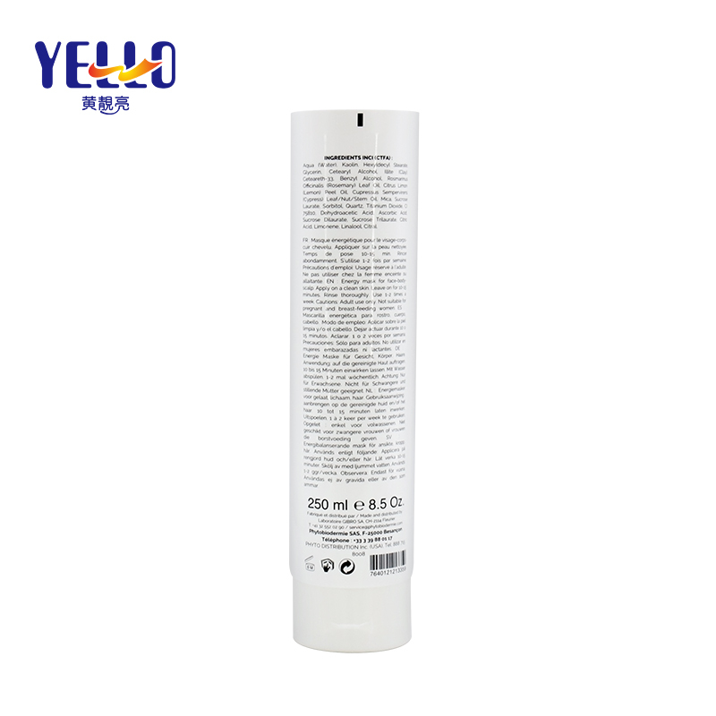Plastic PE Empty Facial Cleanser Cosmetic Lotion Tubes