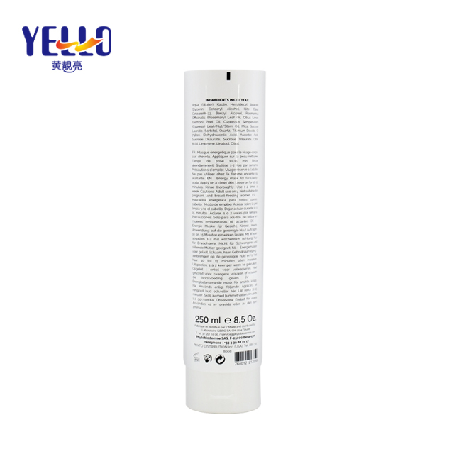 Plastic PE Empty Facial Cleanser Cosmetic Lotion Tubes