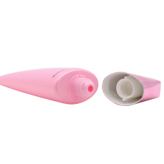 Pink 100g 3.4 oz Face Cleanser Cream Squeeze Tubes For Cosmetics
