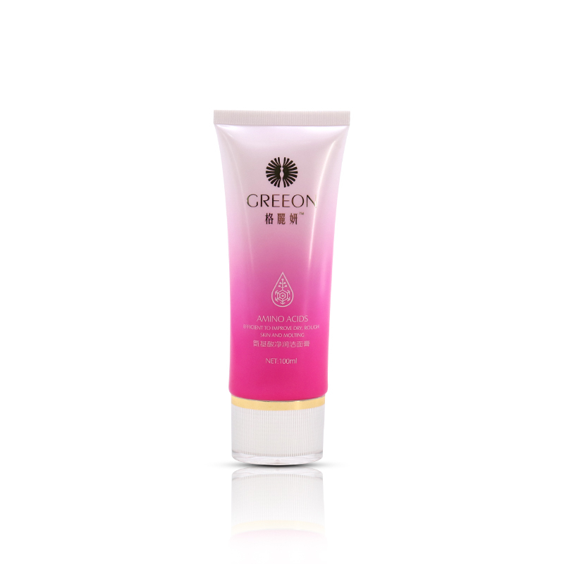 Oval HDPE Plastic Cosmetic Tubes 100ml For Skincare Cream