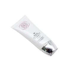 100g 3.4 oz White Empty Lotion Tubes With Silver Plating Cap