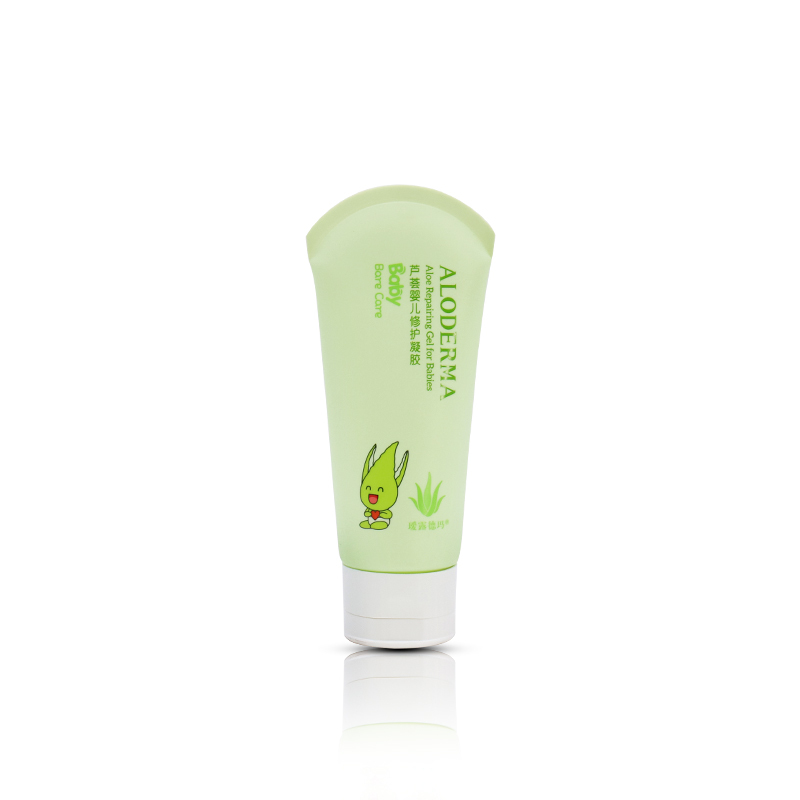 Aloe Empty Plastic Soft Cosmetic Lotion Tubes 100ml For Skincare Package