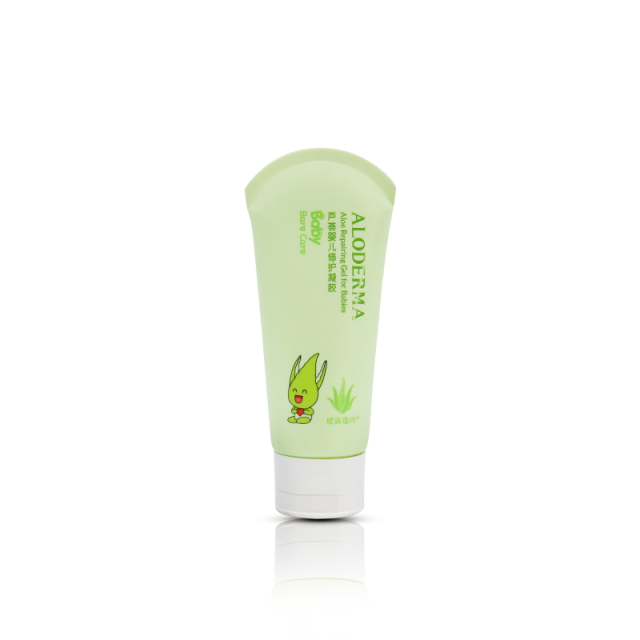 Aloe Empty Plastic Soft Cosmetic Lotion Tubes 100ml For Skincare Package