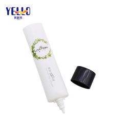 White Cosmetic Tube Packaging With Customized Logo / 30g BB Cream Tube