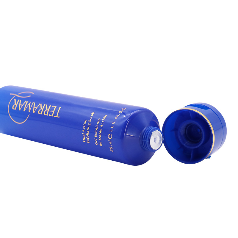 80ml Squeeze Soft Cosmetic Tube Package , Empty Beauty Packaging