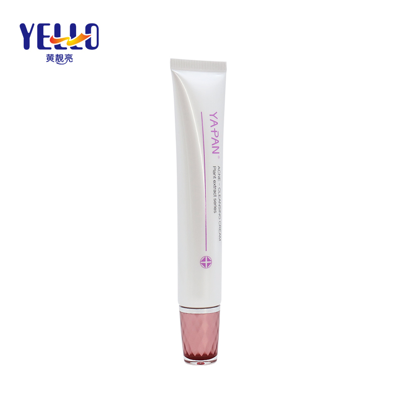 Screw Cap 20ml Empty Plastic Long Nozzle Tube For Cream
