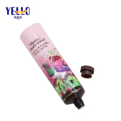 Custom Made Aluminum Plastic Cosmetic Squeeze Tubes For Skincare Cream