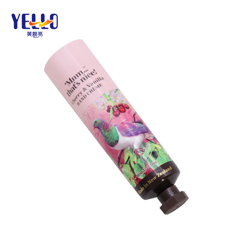 Custom Made Aluminum Plastic Cosmetic Squeeze Tubes For Skincare Cream