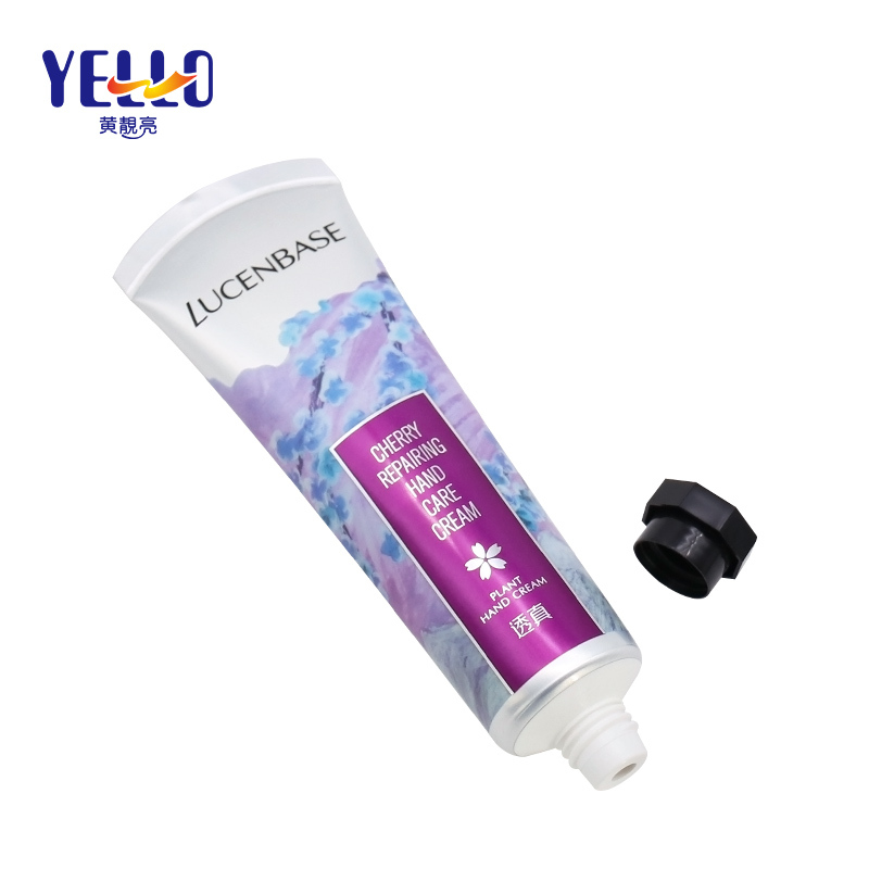 50ml Laminated Hand Cream Cosmetic Squeeze Tubes With Octagon Cap
