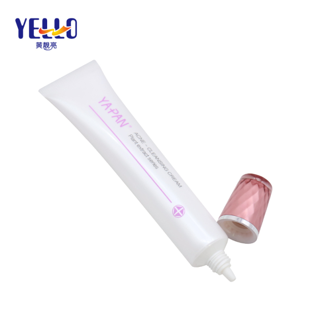 Screw Cap 20ml Empty Plastic Long Nozzle Tube For Cream