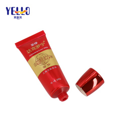 Red Color Customized Cream Tubes Skin Care Packaging 20g